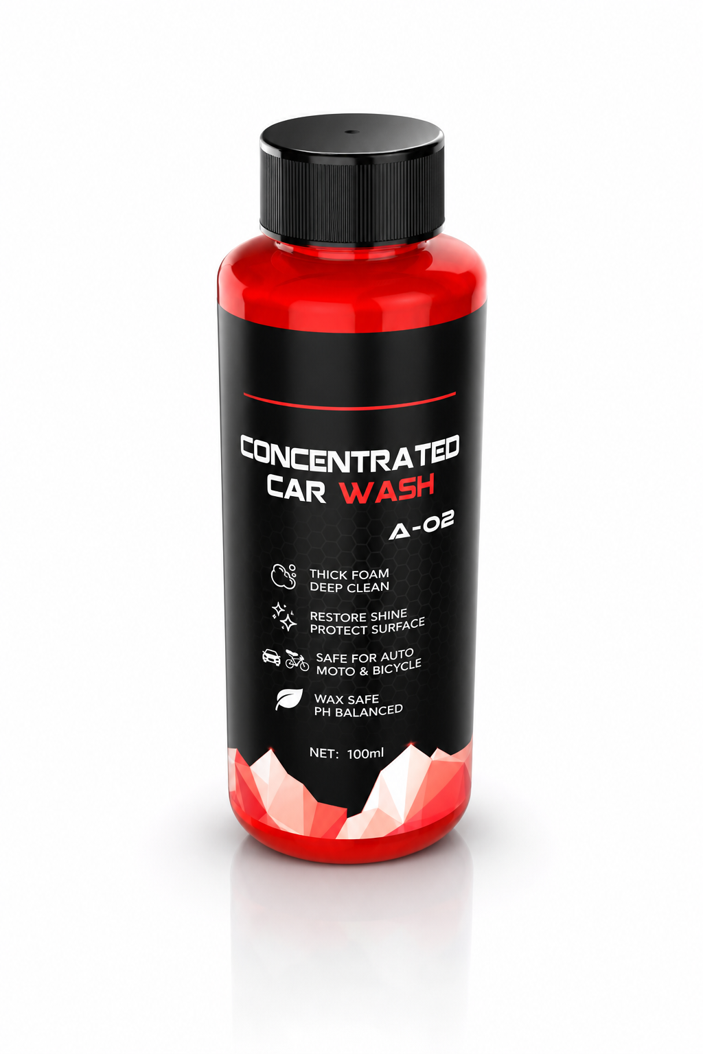 Shampoing Moussant Lavage Auto 100ML